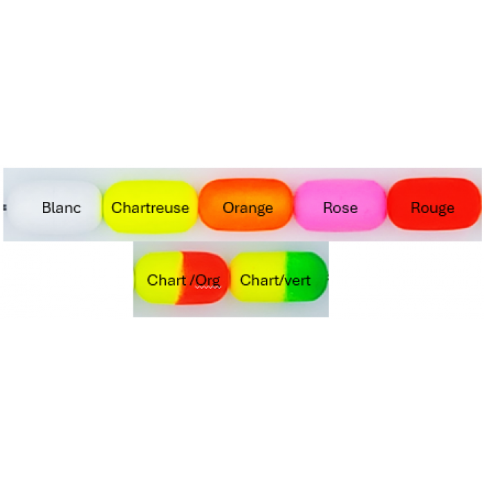 Flotteurs Rig 3/4''- Qté 10